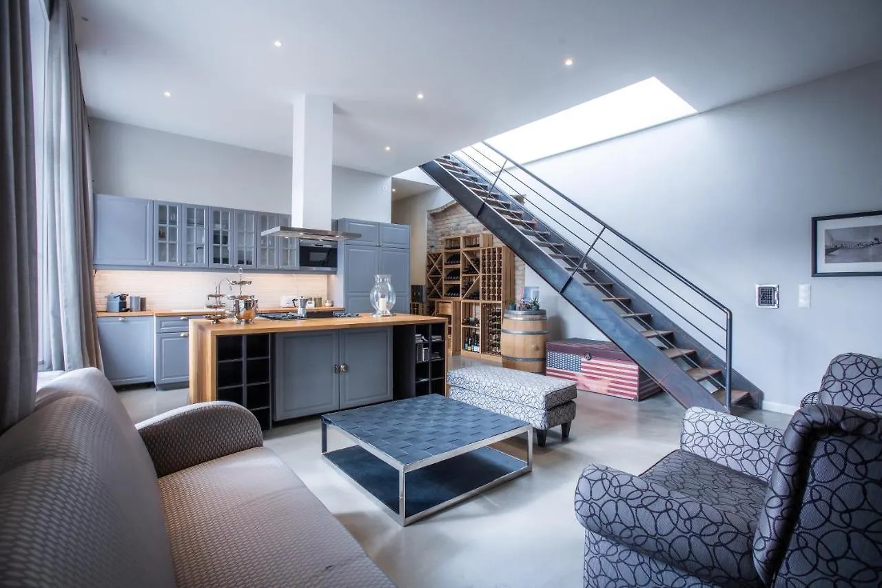 205M2 Penthouse With 75M2 Castle View Terrace And Barbercue - My Loft In Budapest Apartment
