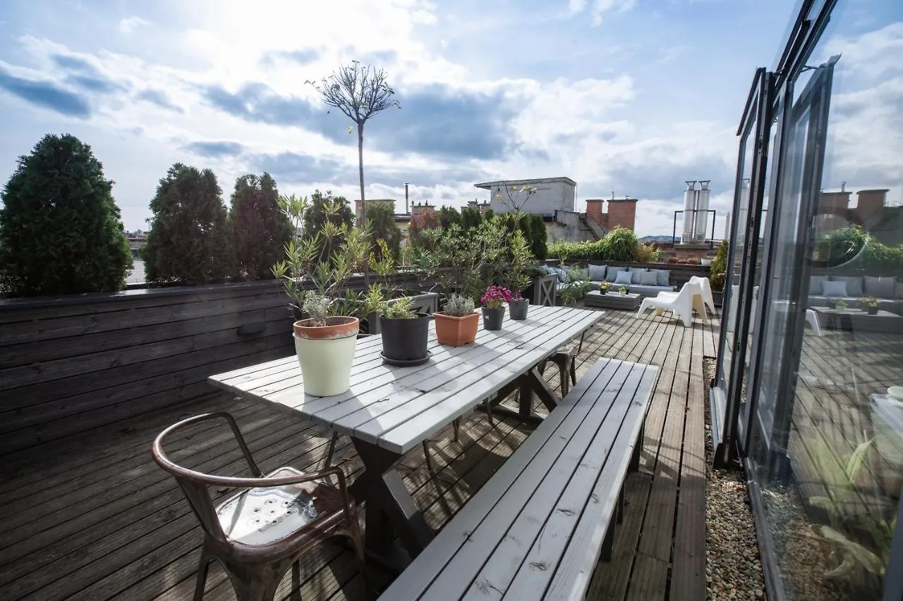 205M2 Penthouse With 75M2 Castle View Terrace And Barbercue - My Loft In Budapest Hungary